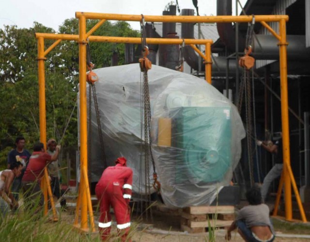 pemindahan generator besar