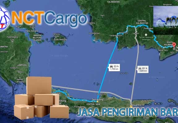 Jasa pengiriman barang jakarta tanah bumbu
