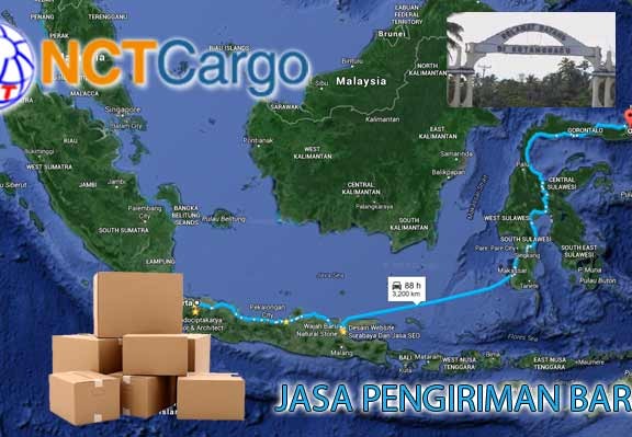 jasa pengiriman barang Jakarta Kotamobagu