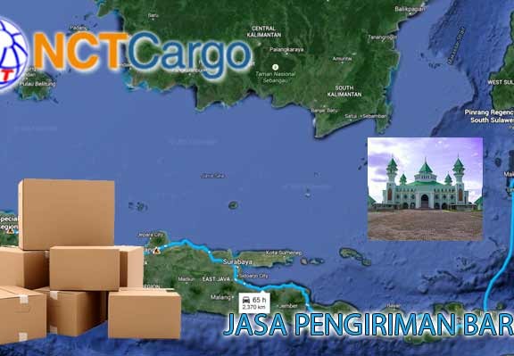 jasa pengiriman barang jakarat pinrang