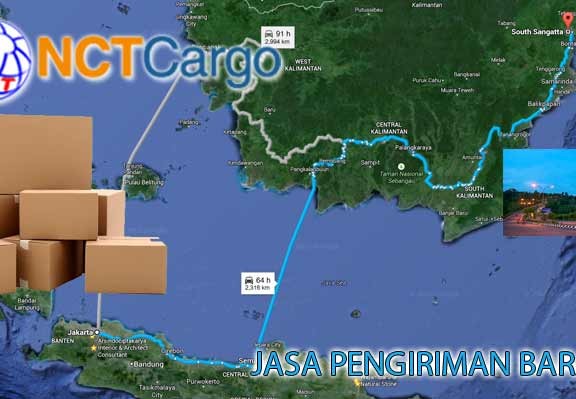 jasa pengiriman barang jakarta sangatta