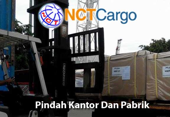 pindah kantor dan pabrik